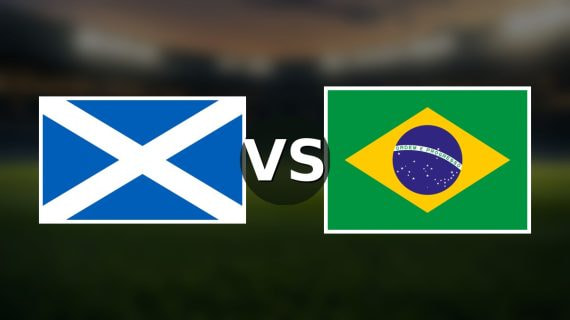 Banderas de Escocia y Brasil enfrentadas, pronóstico del Mundial 2026