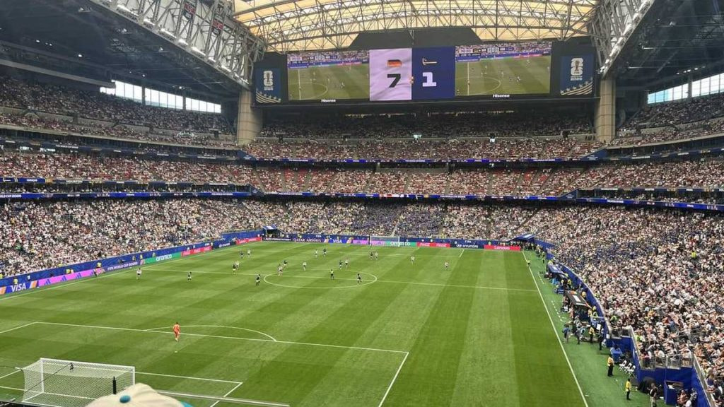 Partido del Mundial 2026 en un estadio