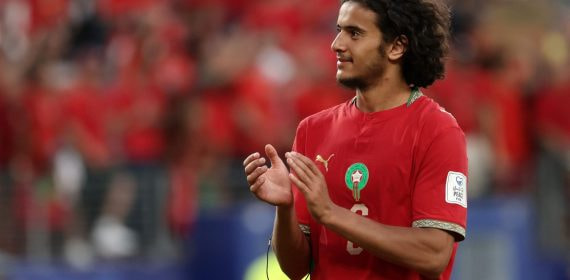 El joven de Marruecos Ayyoub Bouaddi, una de las sensaciones del Mundial 2026.