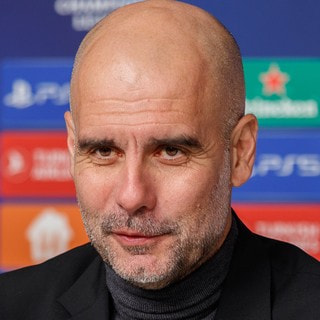 Retrato de Pep Guardiola
