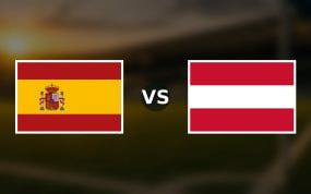 Banderas de España y Austria enfrentadas, pronóstico de los octavos del Mundial 2026