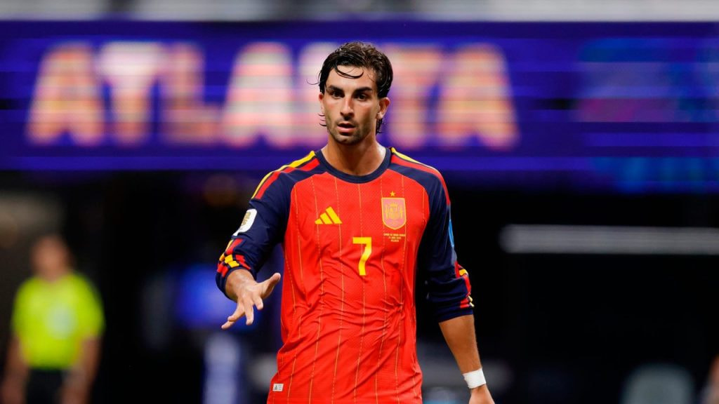 Ferran Torres durante el partido de España ante Arabia Saudí en el Mundial 2026.