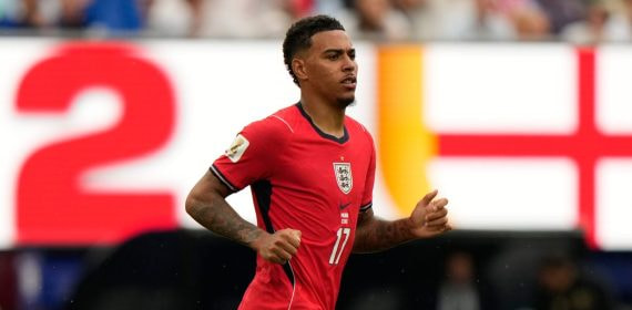 Morgan Rogers, en acción con Inglaterra en el partido ante Panamá de la fase de grupos del Mundial 2026.