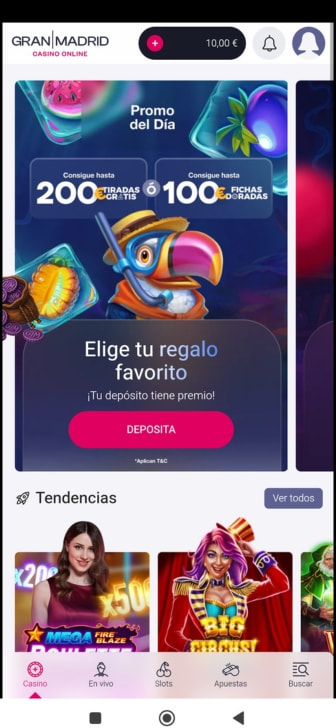 Inicia sesión en tu cuenta del operador para retirar el saldo