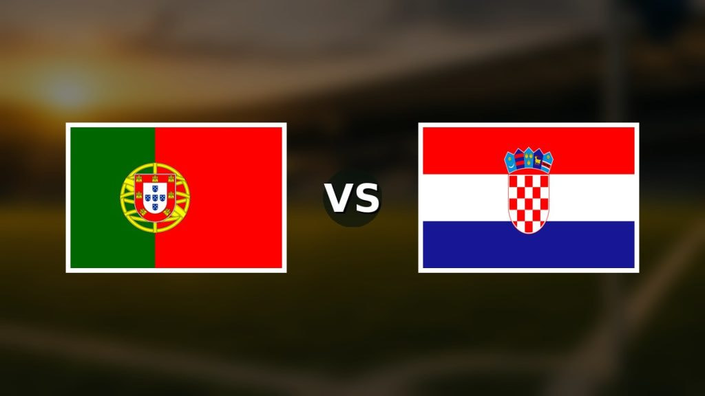 Banderas de Portugal y Croacia enfrentadas, pronóstico de los octavos del Mundial 2026