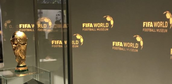 El trofeo de la Copa del Mundo, premio para el campeón del Mundial 2026