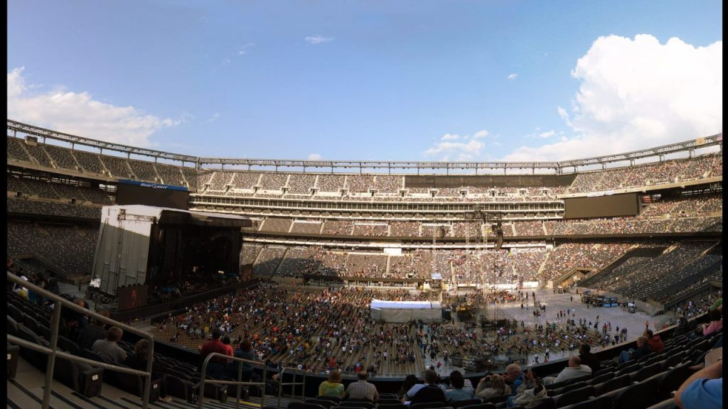 El MetLife Stadium durante un concierto; allí se celebrará el primer show de descanso de una final del Mundial