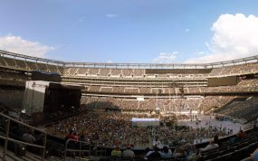 El MetLife Stadium durante un concierto; allí se celebrará el primer show de descanso de una final del Mundial