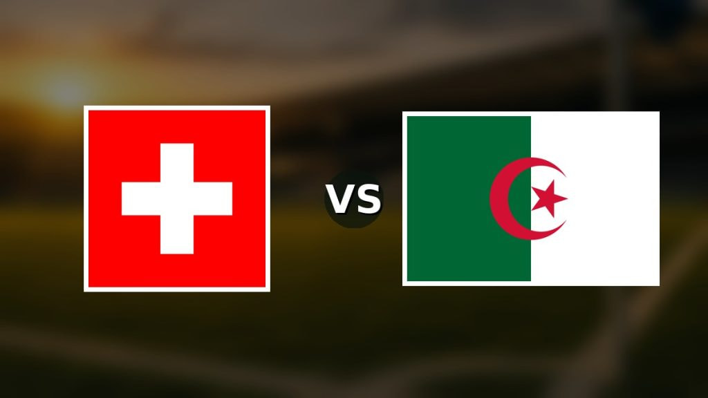 Banderas de Suiza y Argelia enfrentadas, pronóstico de los octavos del Mundial 2026