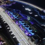 Vista general del circuito urbano de Jeddah Corniche, sede del Gran Premio de Arabia Saudí de Fórmula 1