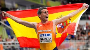 Mariano García, el primer doblete mundial indoor 800-1.500
