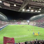 Partido de Top 14 entre Stade Français y Stade Rochelais en el estadio Jean Bouin de París