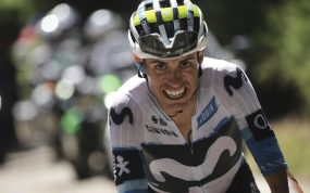 Enric Mas aprieta los dientes durante la escapada de la decimosexta etapa del Tour de Francia camino del Mont Ventoux