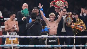 Inoue sigue invicto: gana a Nakatani en el Tokyo Dome y retiene el indiscutido del supergallo