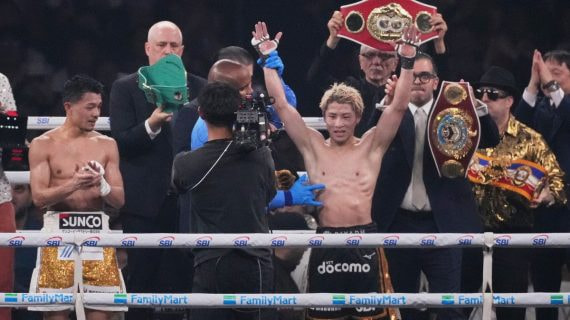 Inoue sigue invicto: gana a Nakatani en el Tokyo Dome y retiene el indiscutido del supergallo