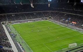 Vista del interior de San Siro durante un partido de Serie A del Inter
