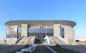 Imagen externa del Belgrado Arena, que ha sido una de las nuevas sedes de la UFC en 2026.