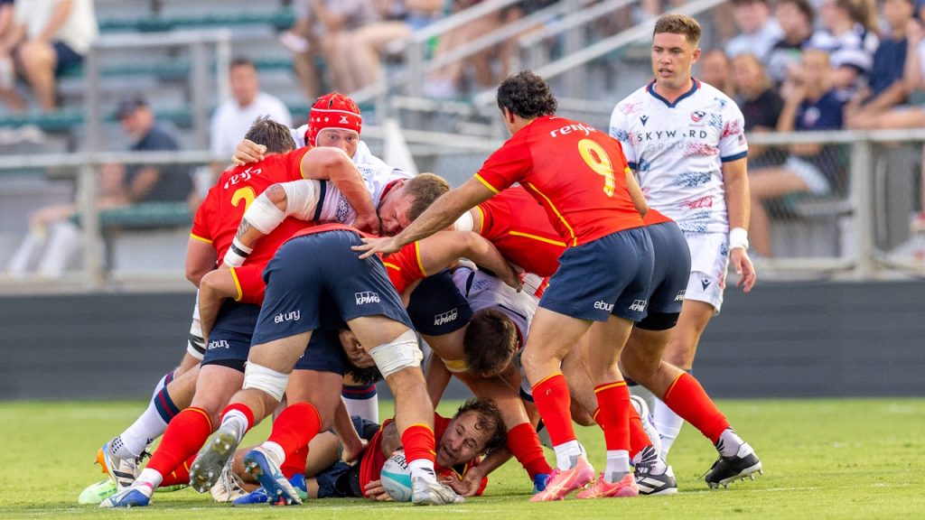 España, Estados Unidos, Ruck, Nations Cup de World Rugby