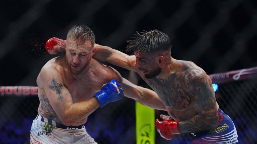 Justin Gaethje, Ilia Topuria, UFC Freedom 250, Casa Blanca, Washington, junio 2026