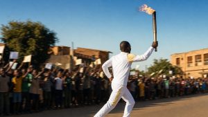 La llama de Dakar se enciende en Atenas y recorre Senegal durante mes y medio