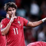Joao Félix celebra el tanto de la victoria en el partido de Nations League 2026/27 entre Portugal y Gales disputado en el José Alvalade de Lisboa.