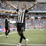 Reinier Jesus celebra el momentáneo 1-0 en el triunfo final por 3-1 de Atlético Mineiro ante Fluminense en el Brasileirão 2026.