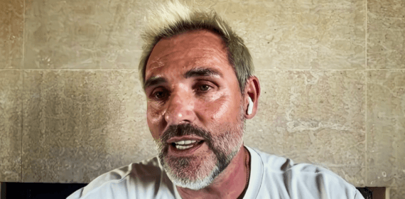 Santi Cañizares, durante el primer episodio de 'Segunda Jugada', el podcast de fútbol de Relevo.