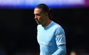 Jack Grealish, en uno de sus últimos partidos con el Manchester City, frente al Arsenal en la Community Shield 2026.