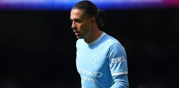 Jack Grealish, en uno de sus últimos partidos con el Manchester City, frente al Arsenal en la Community Shield 2026.