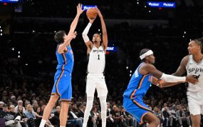 Aday Mara, Victor Wembanyama, Oklahoma City Thunder, San Antonio Spurs, NBA