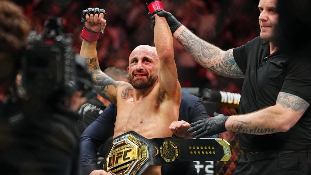 Alexander Volkanovski, título de peso pluma, 2025, Diego Lopes, UFC 314