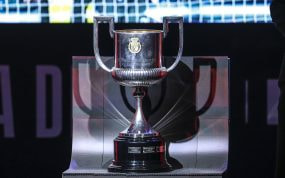 Copa del Rey Trophy at Las Rozas, Madrid, Spain.