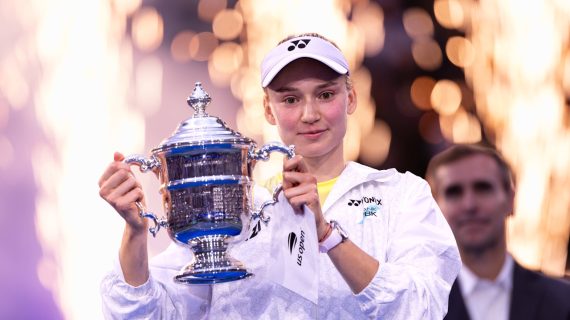 Elena Rybakina, US Open, trofeo, final, Aryna Sabalenka