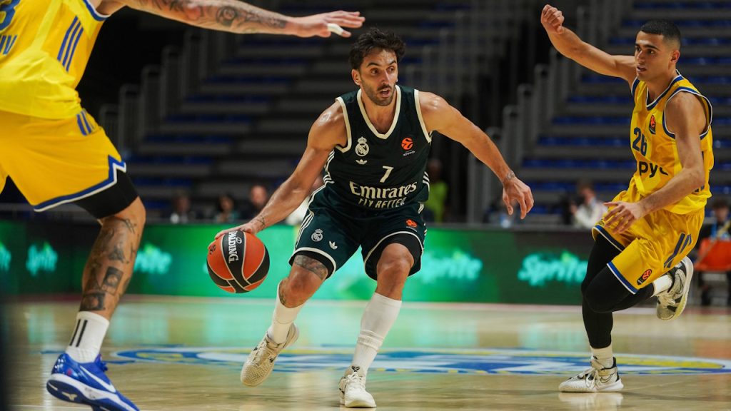 Facundo Campazzo, remontada, 99-113, Real Madrid, Euroliga, Maccabi Tel Aviv