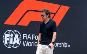 Fernando Alonso in the paddock, F1 Grand Prix, Selangor, Malaysia.