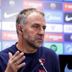 Hansi Flick, Entrenador de Barcelona, previa, Getafe, LaLiga