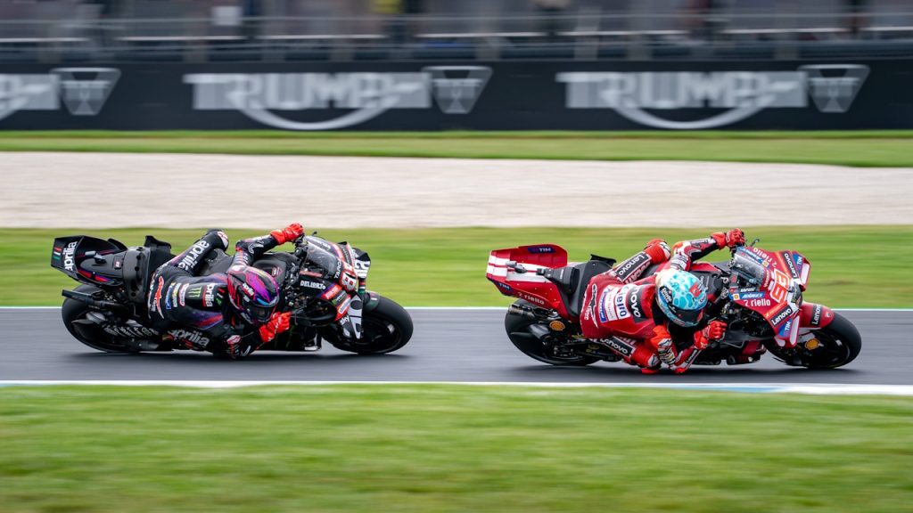 Jorge Martín, Marc Márquez, Gran Premio de Australia, MotoGP, 2026, rebufo, slipstream