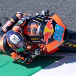 José Antonio Rueda, piloto, curva, salto, Red Bull KTM Ajo, Moto2.