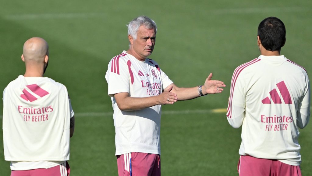 Jose Mourinho, Real-Madrid, Entrenando, LaLiga