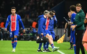 Khvicha Kvaratskhelia, PSG, FC Barcelona, Champions League, rotura del ligamento cruzado anterior de la rodilla derecha