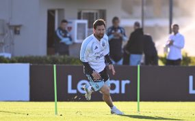 Lionel Messi, Training, Argentina, Last Match with the international team.