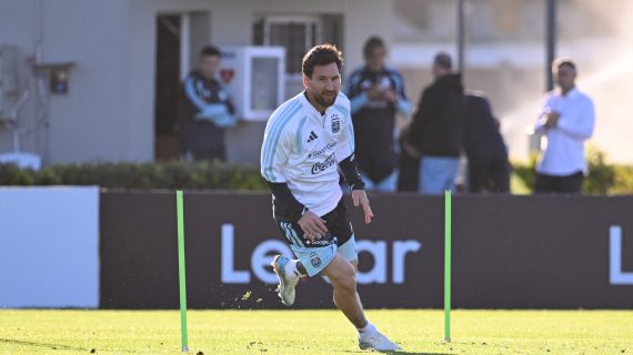 Lionel Messi, Training, Argentina, Last Match with the international team.