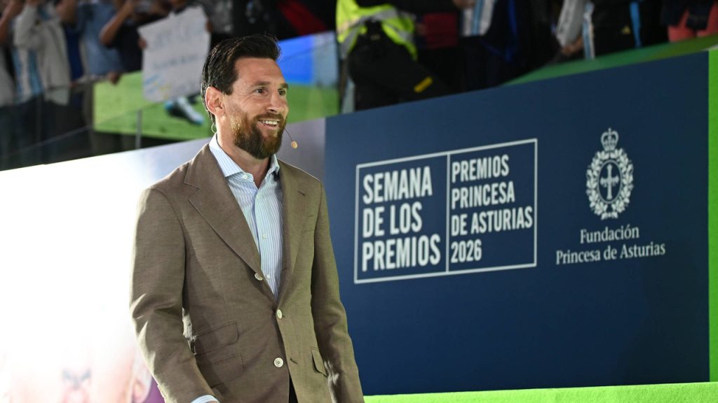 Lionel Messi, Argentina, Premio Princesa de Asturias de los Deportes 2026, Oviedo
