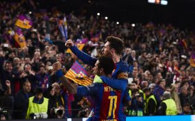 Neymar, Lionel Messi, histórica victoria, 6-1, PSG, 2017, Camp Nou, Champions League