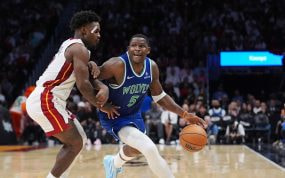 Anthony Edwards, Minnesota Timberwolves, Davion Mitchell, Miami Heat, NBA