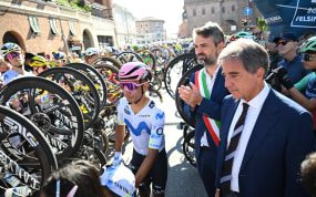 Nairo Quintana, Pasillo de Honor, Italia, Giro de Emilia, Octubre 2026