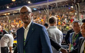 Paul Kagame, Presidente de Ruanda, F1