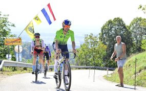 Primož Roglič test ride ahead of UEC 2026 Road European Championship Ljubljana