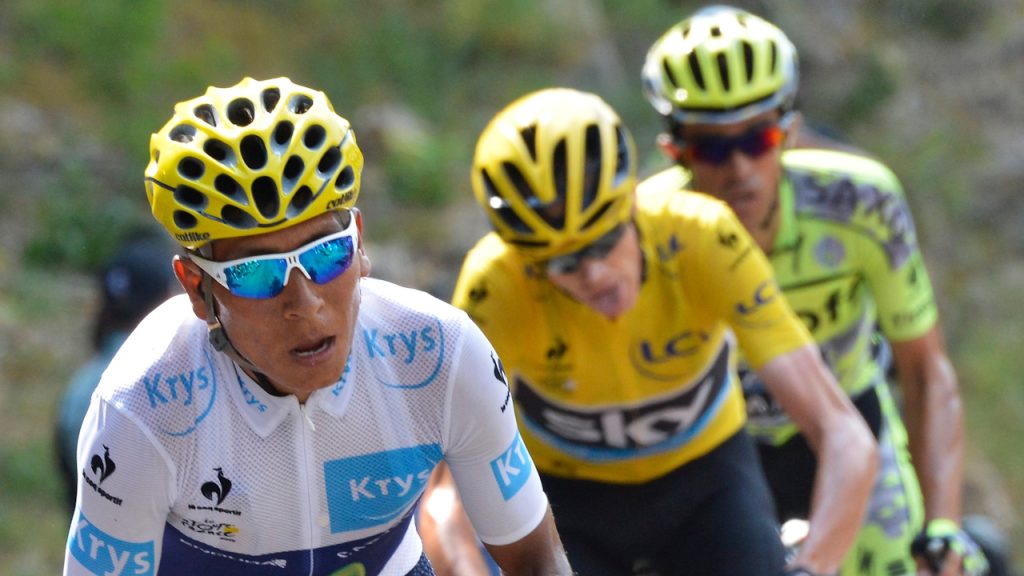 Nairo Quintana, Chris Froome, Alberto Contador, Tour de Francia, 2015