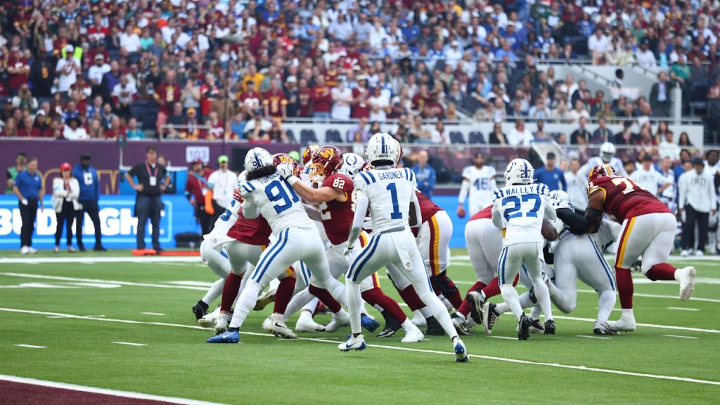 Red Zone, NFL, Washington Commanders, Indianapolis Colts, 2026, Londres
